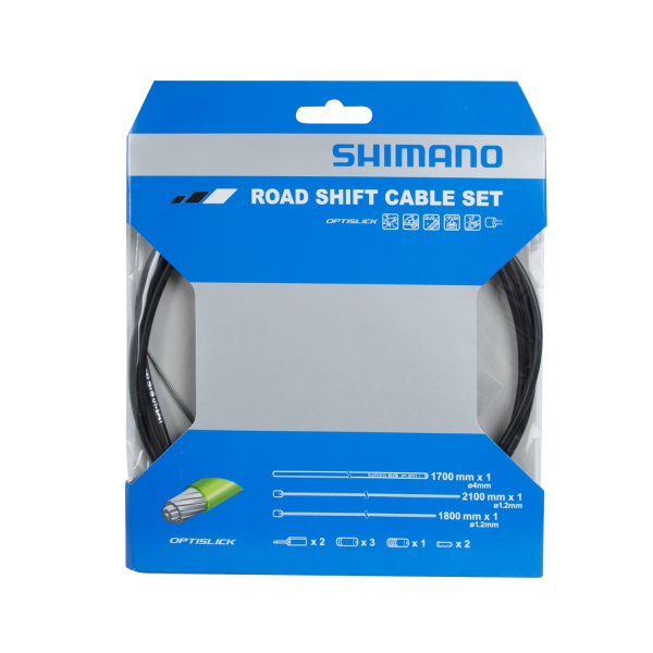 bowdeny+lanka řadící set SH silniční, černý