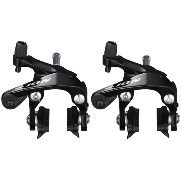 brzdové čelisti 105 BRR7000 černé přední + zadní