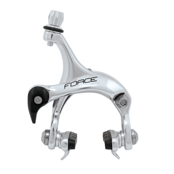 brzdové čelisti FORCE silniční 39-49 mm, stříbrné