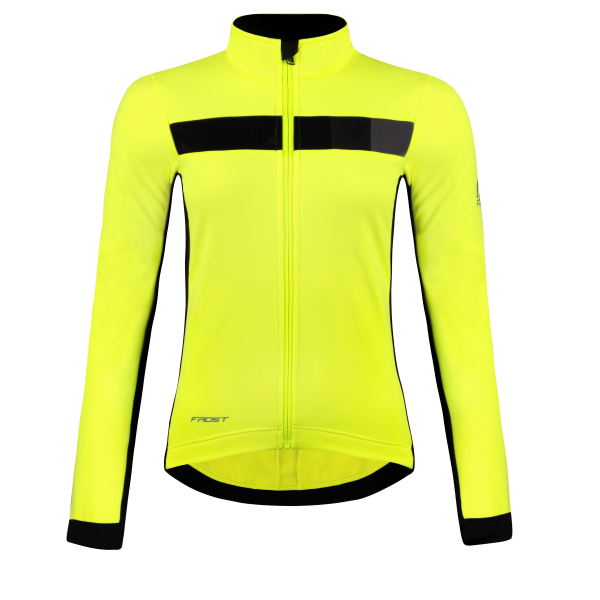bunda F FROST LADY softshell zimní, fluo-černá S