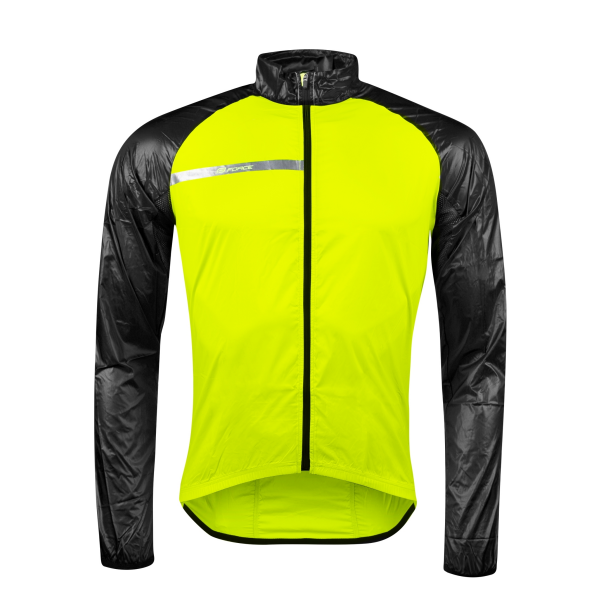 bunda FORCE WINDPRO neprofuk, fluo-černá L