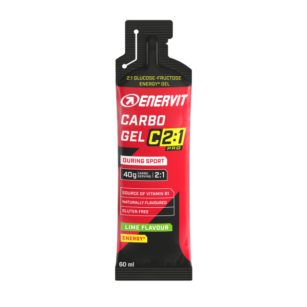 Carbo Gel C2:1, sáček, 60 ml limetka