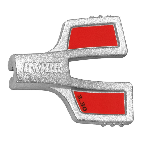 centrklíč UNIOR motýlek 3,3 mm, červený