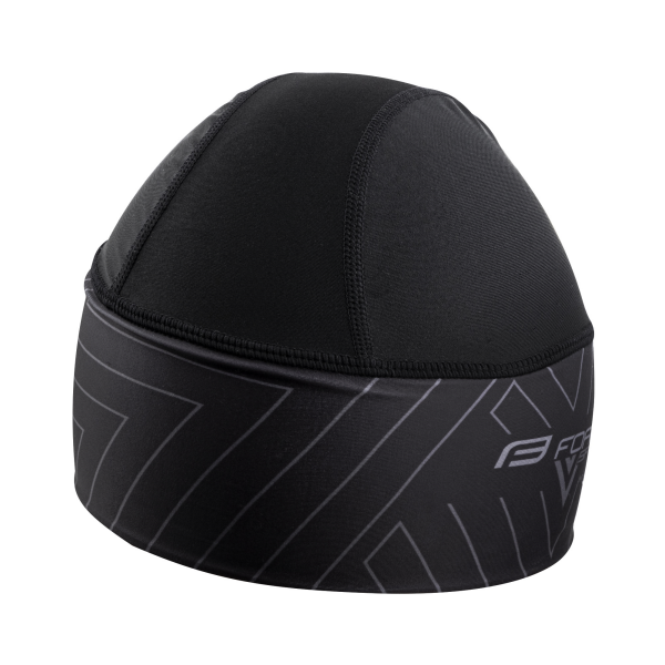 čepice pod přilbu FORCE SPIKE, černá S-M