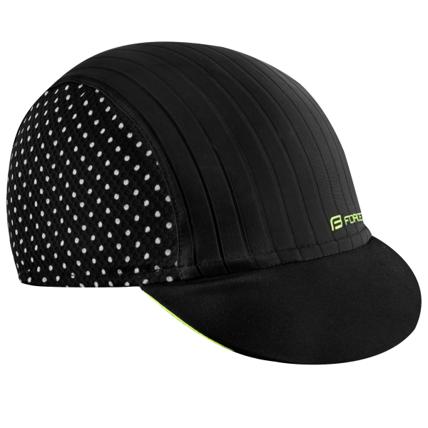 čepička s kšiltem F POINTS letní,černo-fluo S-M