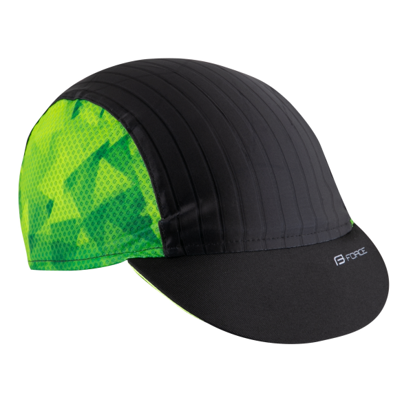 čepička s kšiltem FORCE CORE letní,černo-fluo S-M