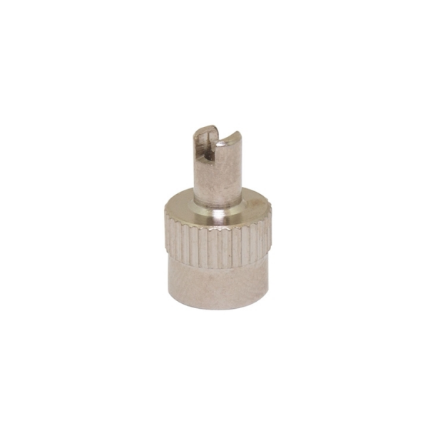 čepička ventilku MOTO kovová s klíčkem