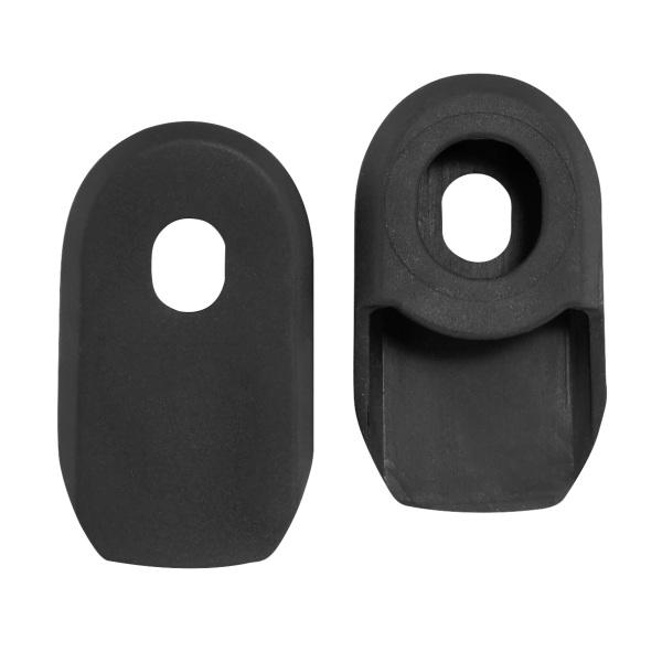 chrániče klik, gumové, černé balené