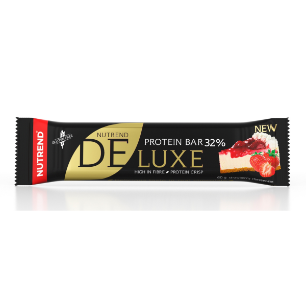 Deluxe, tyčinka, 60 g jahodový cheesecake