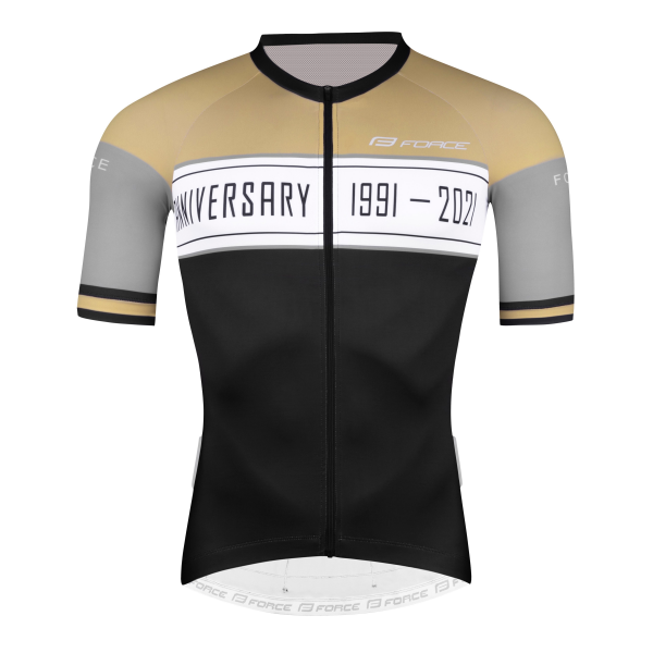 dres F ANNIVERSARY kr. rukáv, černo-zlatý M