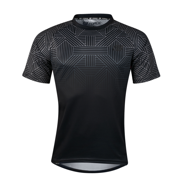 dres FORCE CITY, černo-šedý S