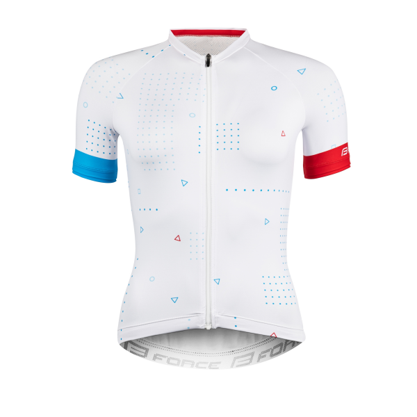 dres FORCE GAME LADY kr. rukáv, bílý M