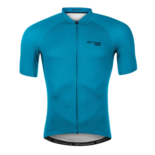 dres FORCE PURE kr. rukáv, modrý M