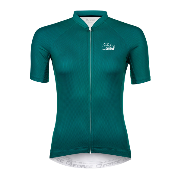 dres FORCE PURE LADY kr. rukáv, petrolejový XS