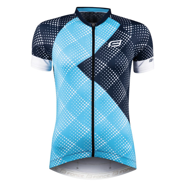 dres FORCE VISION LADY kr. rukáv, modrý S