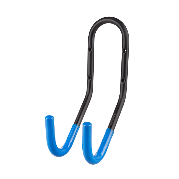 držák kola FORCE na zeď za řídítka, ocelový, černý