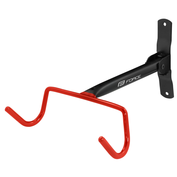 držák kola FORCE WALLIE na zeď pod rám sklopný,črn