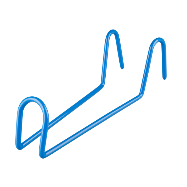 držák řidítek FORCE k montážnímu stojanu, Fe modrý