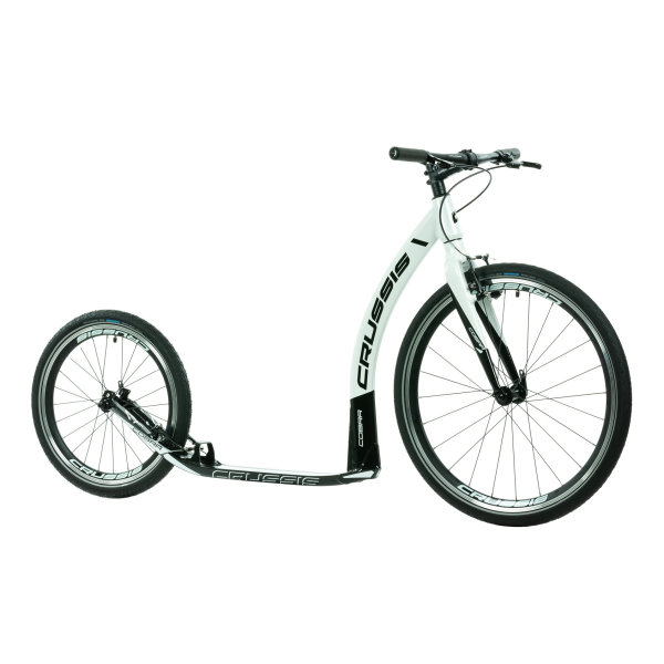 Crussis koloběžka Cobra 4.2-2 černá/bílá