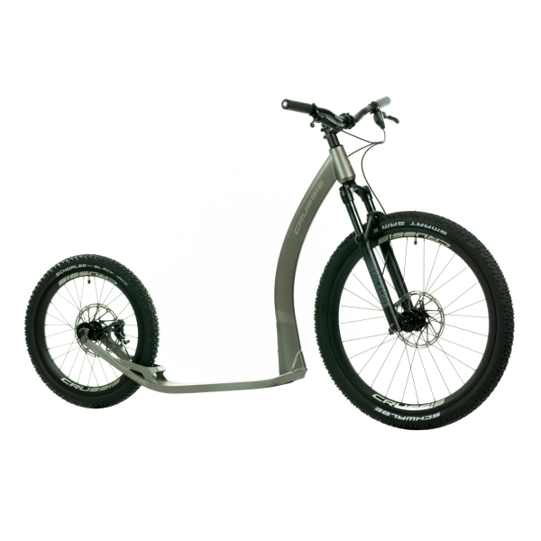 Crussis koloběžka One Cross 9.2-1 stříbrná