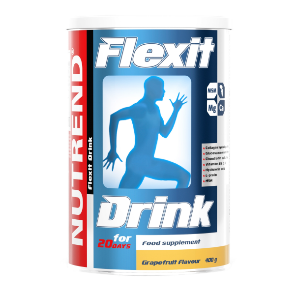 Flexit Drink, dóza, 400 g grep
