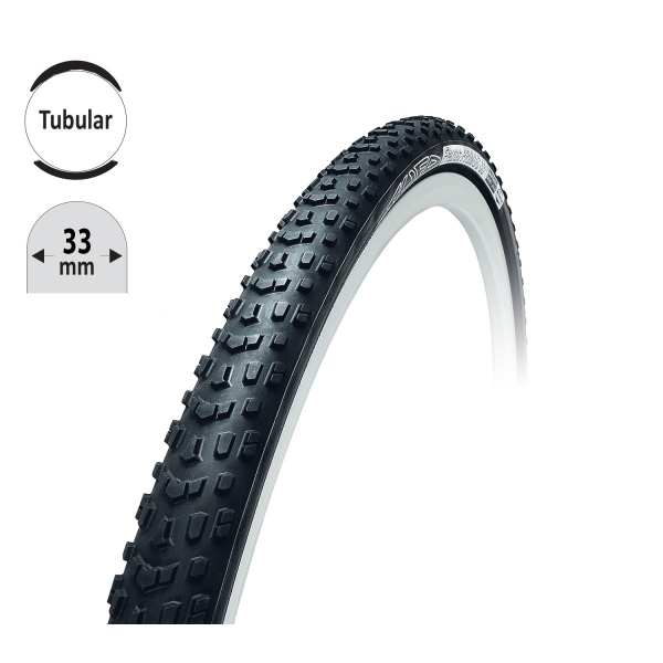 galuska TUFO FLEXUS PRIMUS 33SG cros črn 28"/33mm