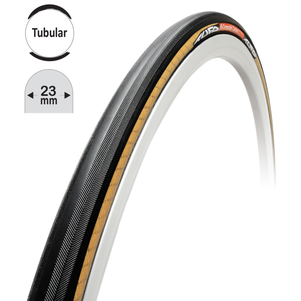 galuska TUFO HiCC carbon, černo-béžová, 28"/23mm