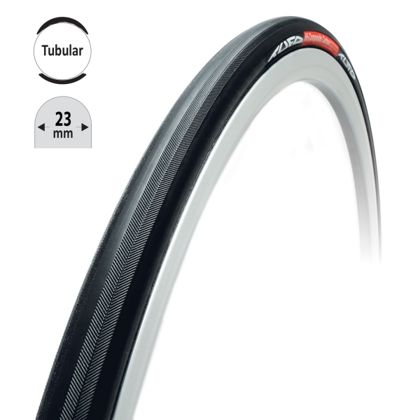 galuska TUFO HiCC carbon, černo-černá, 28"/23mm