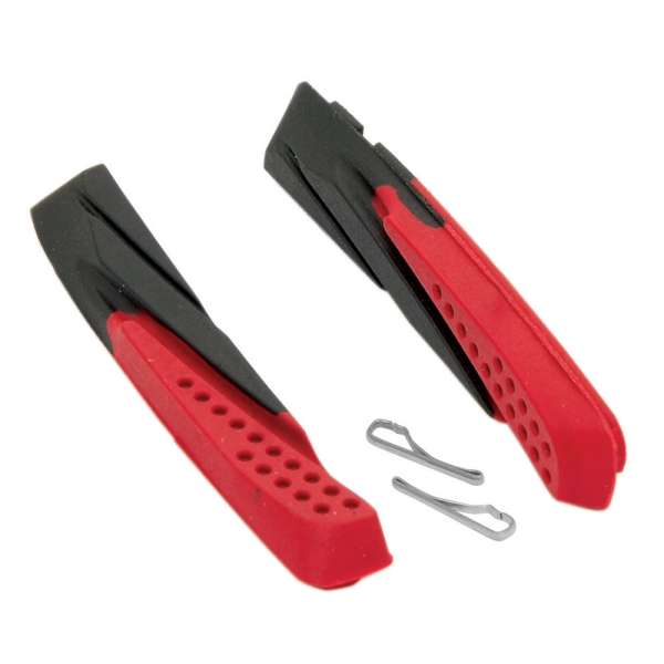 gumičky brzd F náhradní, černo-červené 70mm