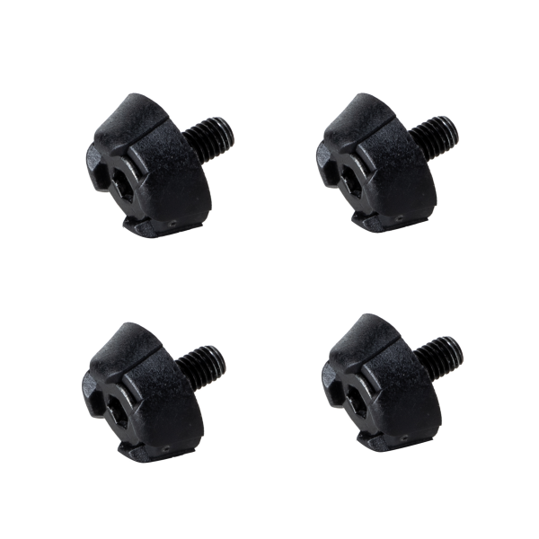 hroty na MTB tretry 4ks,  černé