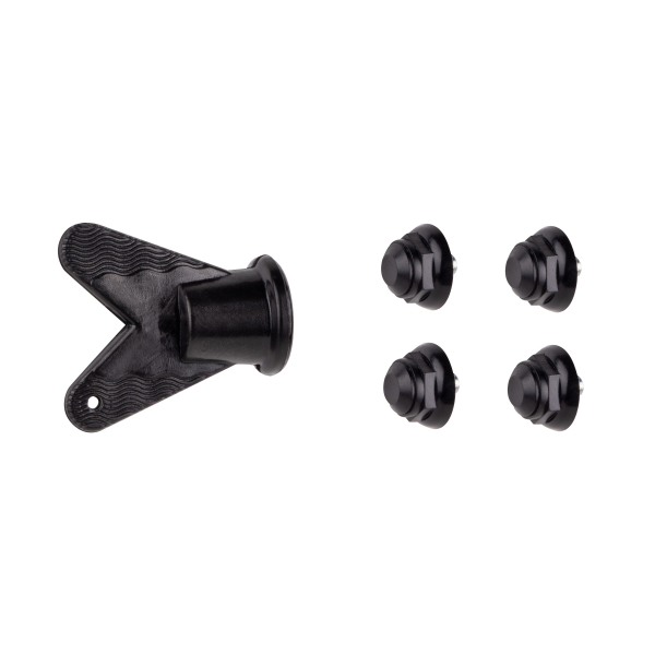 hroty na MTB tretry 4ks černé + klíč