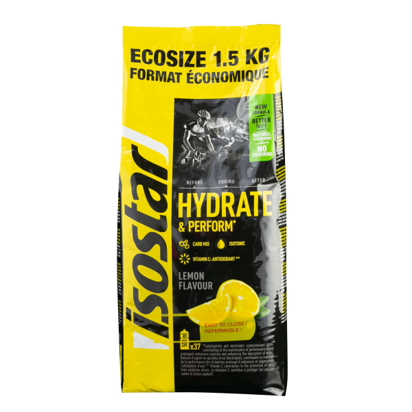 ISOSTAR Hydrate and Perform, sáček, 1500 g citron