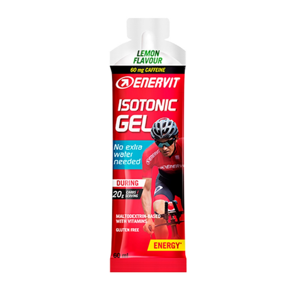 Isotonic Gel + kofein, sáček, 60 ml citron