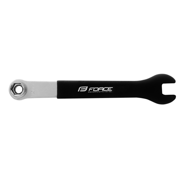 klíč pedálový FORCE 15 s nástrčným klíčem 14/15