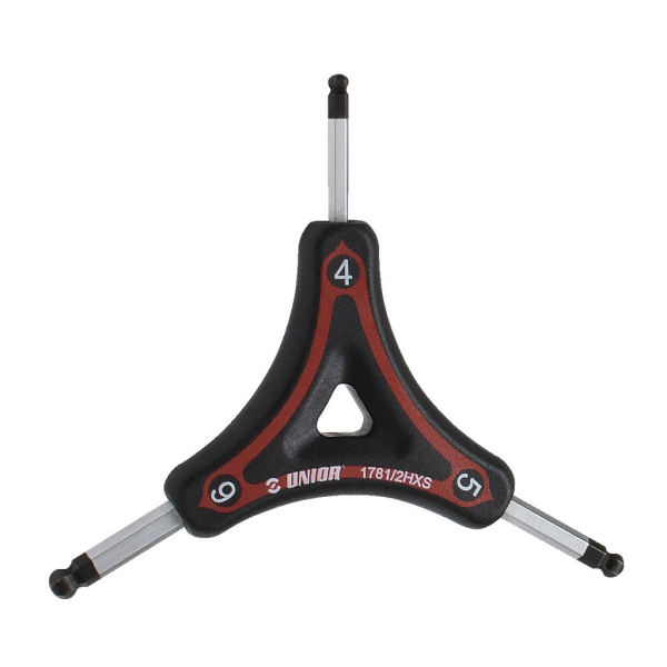 klíč šest. trojstranný UNIOR 4/ 5/ 6 s kuličkou