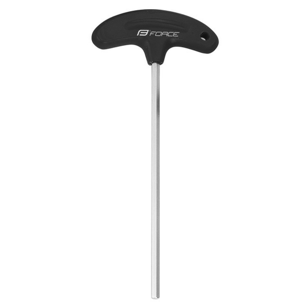 klíč šestihranný FORCE 5 x150mm, černý