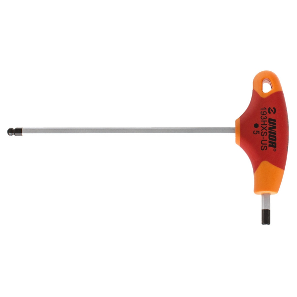 klíč šestihranný UNIOR s T rukojetí a kuličkou 3