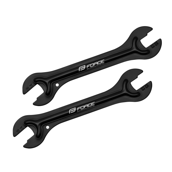 klíče konusové FORCE 2 ks 13-15 / 14-16 černé