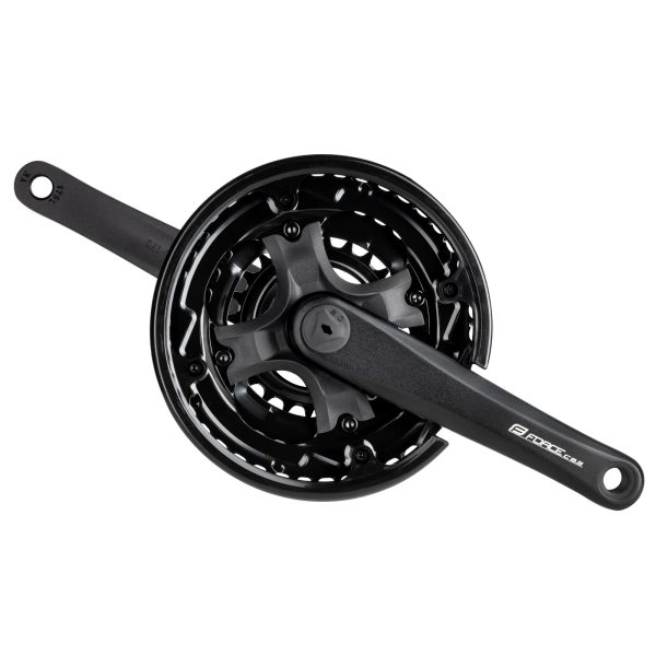 kliky FORCE C8.3 Al 42/34/24z kryt 175mm, černé
