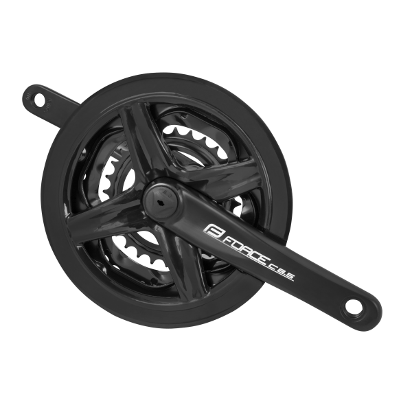 kliky FORCE C8.5 Al 48/38/28z kryt 175mm, černé
