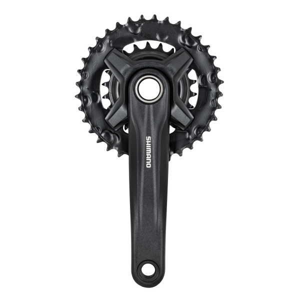 kliky MTB FCMT210 36/22 černé 175  integrovaná osa
