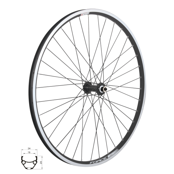 kolo přední FORCE CLASSIC 559x19 "V" HBTX500  36d