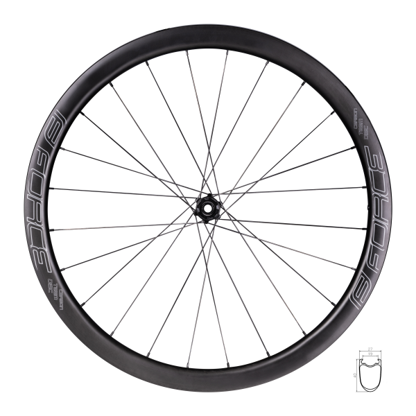 kolo zad.siln. F TEAM SP KARBON DISC CAM.40 plášť.