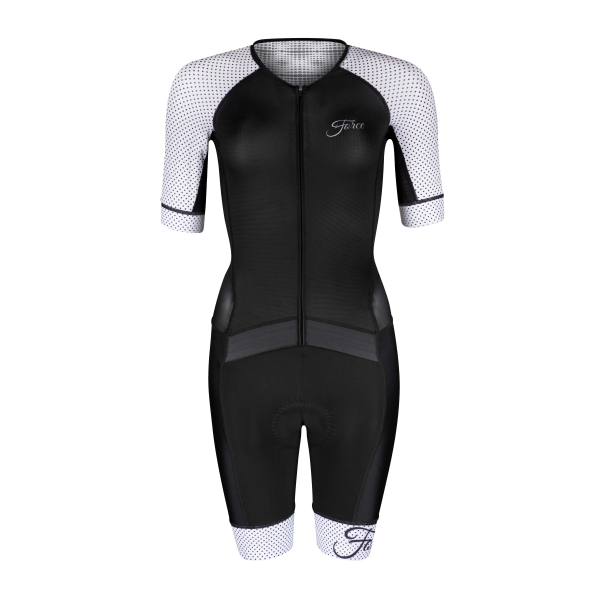 kombinéza FORCE POINTS LADY, černo-bílá L