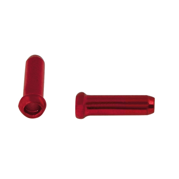 koncovka lanka FORCE Al, červená elox