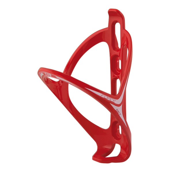 košík láhve FORCE GET plastový, červený lesklý