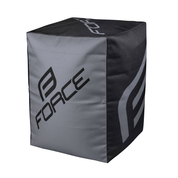 kostka FORCE, černo-šedá