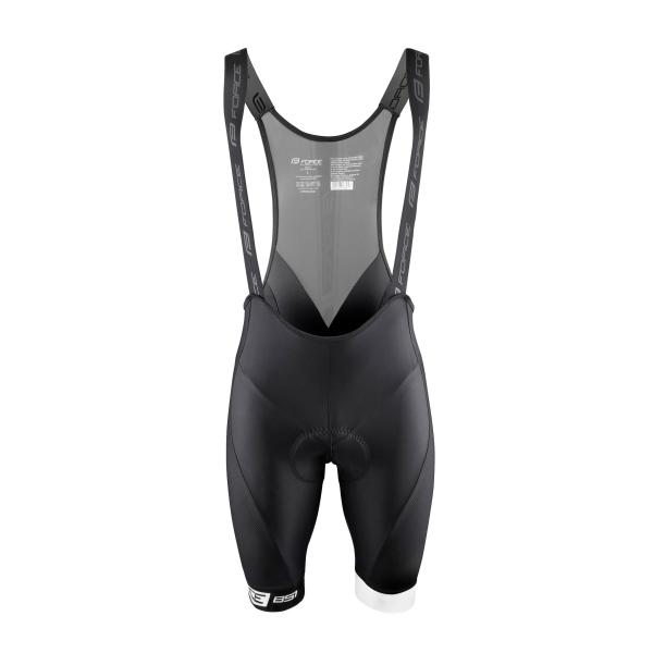 kraťasy F B51 se šráky a vložkou,černo-bílé S