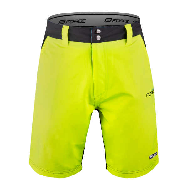 kraťasy F BLADE MTB odn. vložka, černo-fluo M