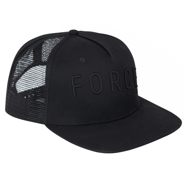 kšiltovka FORCE TRUCKER LOGO 3D, černá